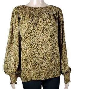 Textile Elizabeth & James Gold & Green  Bl